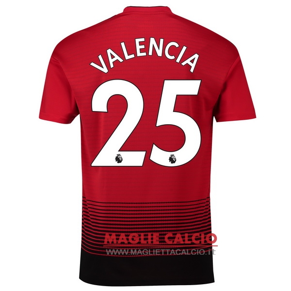 nuova maglietta manchester united 2018-2019 valencia 25 prima