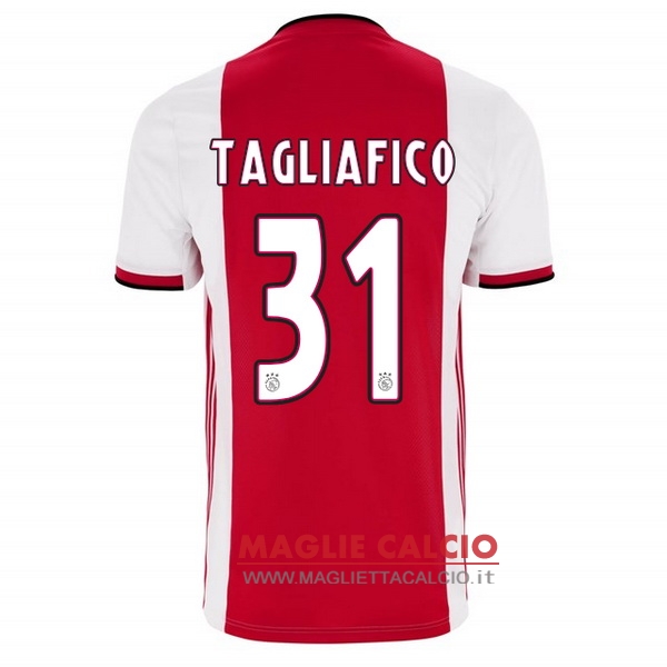 nuova maglietta ajax 2019-2020 tagliafico 31 prima