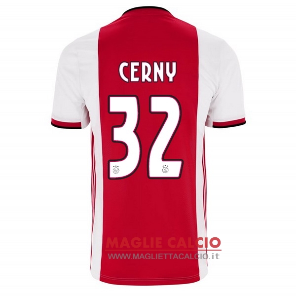 nuova maglietta ajax 2019-2020 cerny 32 prima