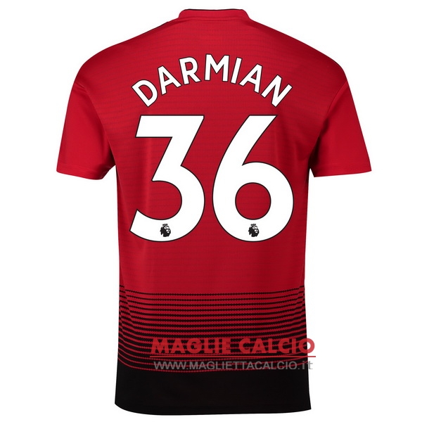 nuova maglietta manchester united 2018-2019 darmian 36 prima