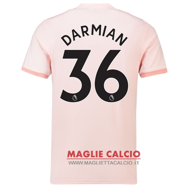 nuova maglietta manchester united 2018-2019 darmian 36 seconda