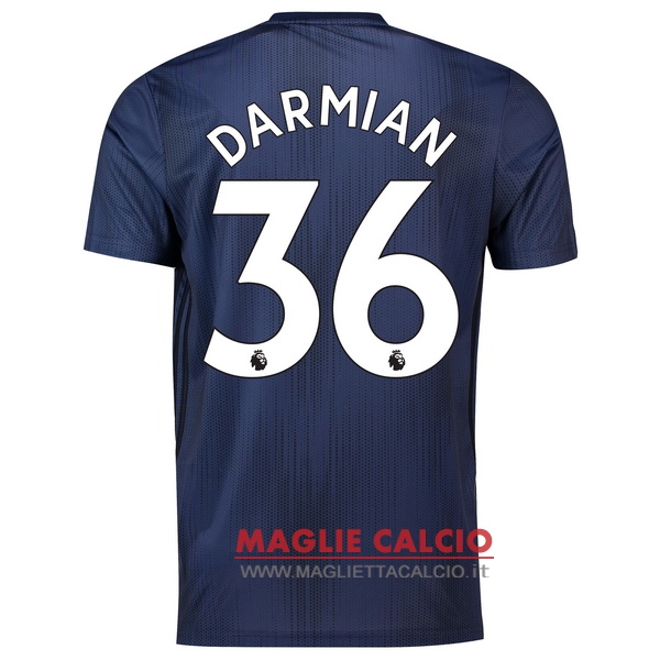 nuova maglietta manchester united 2018-2019 darmian 36 terza