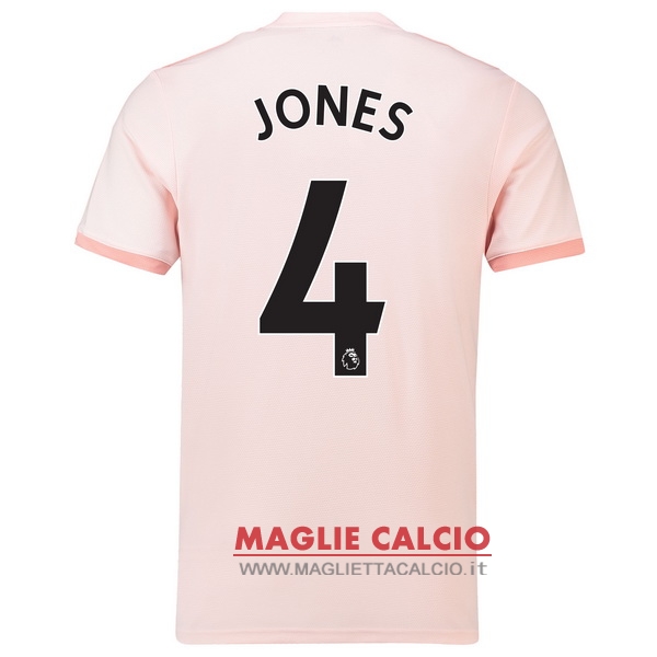 nuova maglietta manchester united 2018-2019 jones 4 seconda