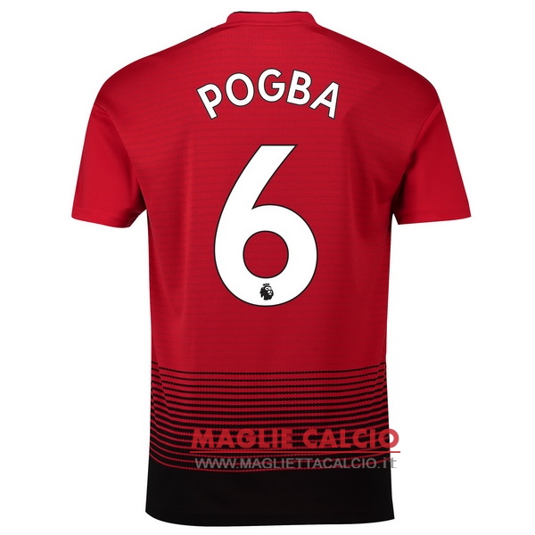 nuova maglietta manchester united 2018-2019 pogba 6 prima