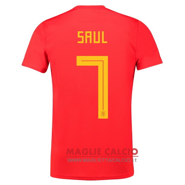 maglietta spagna 2018 saul 7 prima