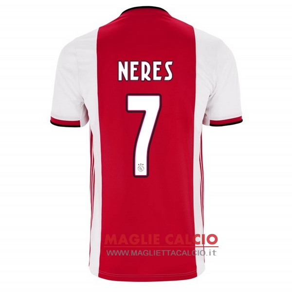 nuova maglietta ajax 2019-2020 van neres 7 prima