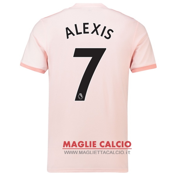 nuova maglietta manchester united 2018-2019 alexis 7 seconda