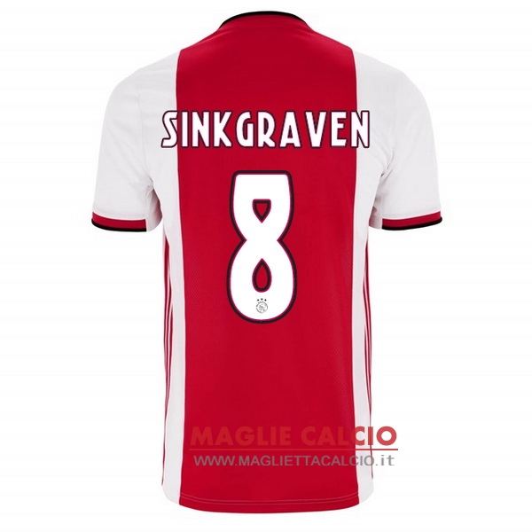 nuova maglietta ajax 2019-2020 sinkgraven 8 prima