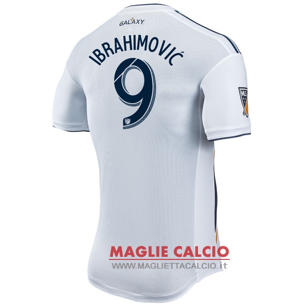 nuova maglietta los angeles galaxy 2017-2018 ibrahimovic 9 prima