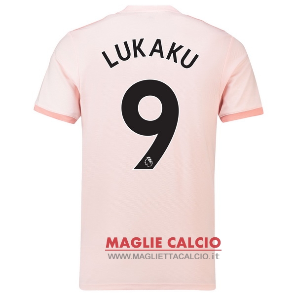 nuova maglietta manchester united 2018-2019 lukaku 9 seconda
