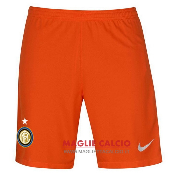 pantaloncini portiere inter milan 2017-2018 arancione