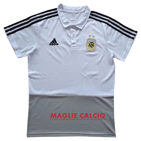 argentina bianco magliette polo nuova 2018