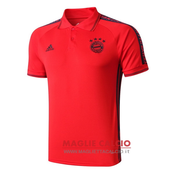 bayern munich rosso magliette polo nuova 2019-2020