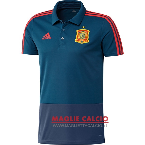 spagna blu magliette polo nuova 2018