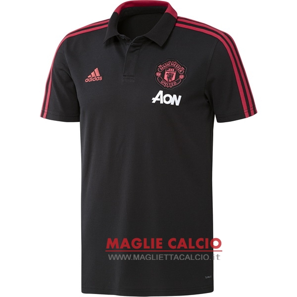 manchester united grigio magliette polo nuova 2018-2019