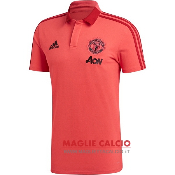 manchester united rosso magliette polo nuova 2018-2019