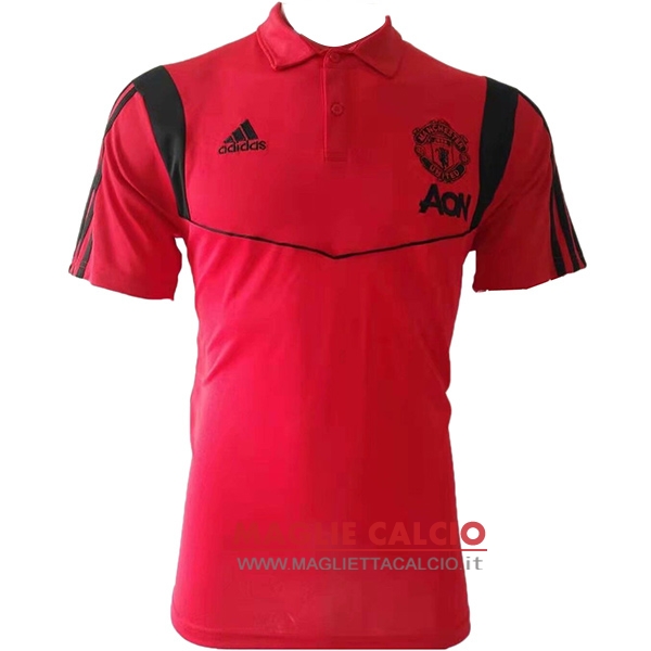 manchester united rosso magliette polo nuova 2019-2020