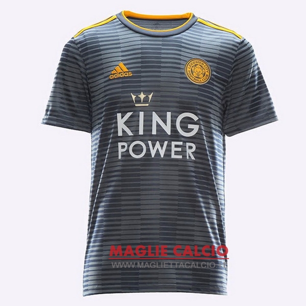 nuova seconda divisione magliette leicester city 2018-2019