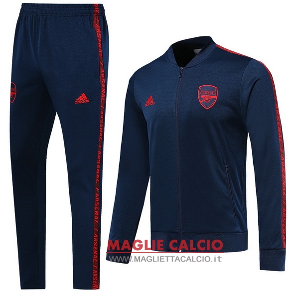 nuova arsenal insieme completo blu rosso giacca 2019-2020
