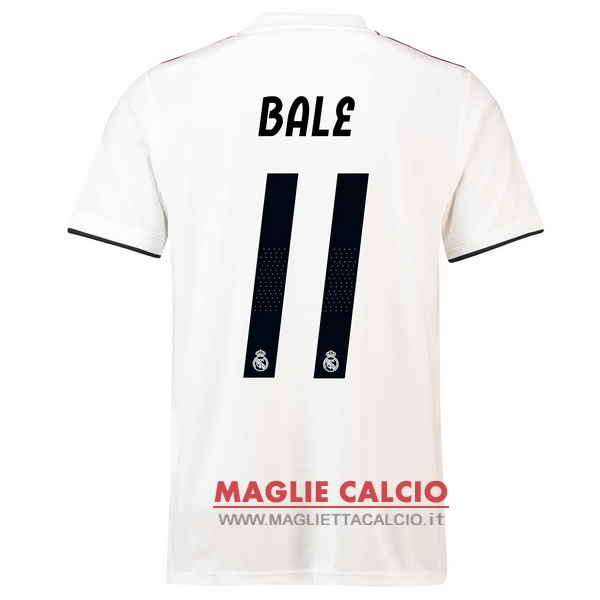 nuova maglietta real madrid 2018-2019 bale 11 prima