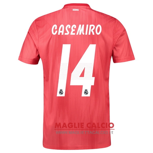 nuova maglietta real madrid 2018-2019 casemiro 14 terza