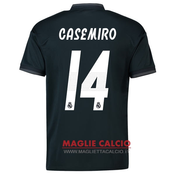 nuova maglietta real madrid 2018-2019 casemiro 14 seconda