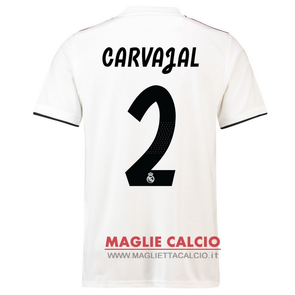 nuova maglietta real madrid 2018-2019 carvajal 2 prima