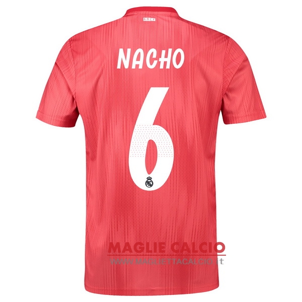 nuova maglietta real madrid 2018-2019 nacho 6 terza
