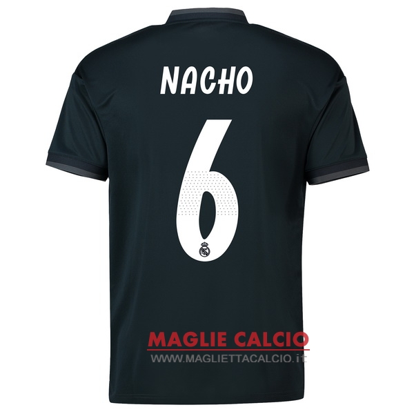 nuova maglietta real madrid 2018-2019 nacho 6 seconda