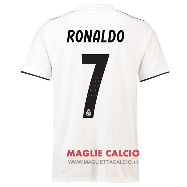 nuova maglietta real madrid 2018-2019 ronaldo 7 prima