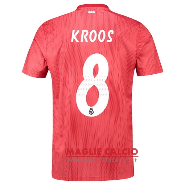 nuova maglietta real madrid 2018-2019 kroos 8 terza