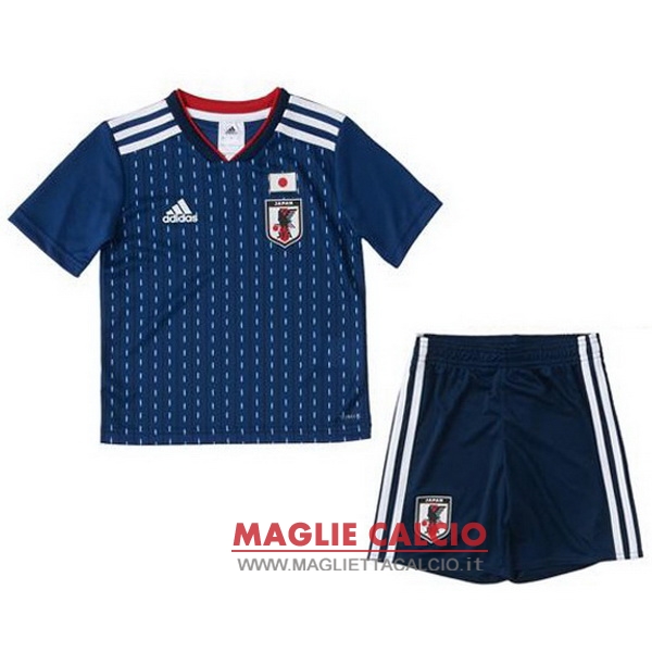 prima magliette bambino Japon 2018 blu