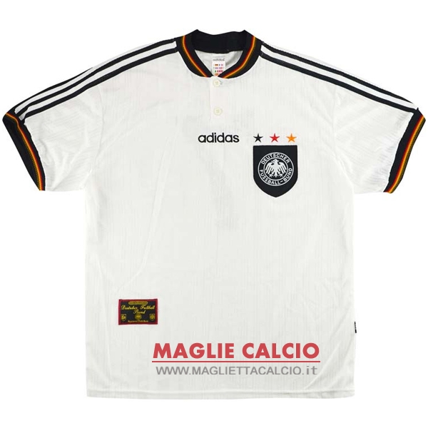 nuova prima magliette alemania retro 1996