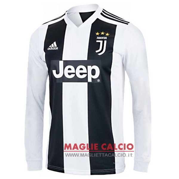 nuova prima divisione magliette manica lunga juventus 2018-2019