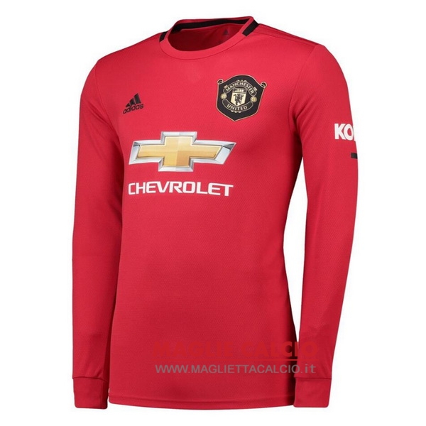 nuova prima divisione magliette manica lunga manchester united 2019-2020