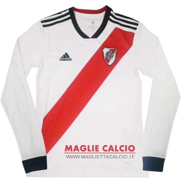 nuova prima divisione magliette manica lunga river plate 2018-2019