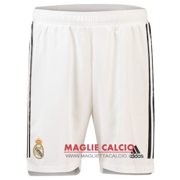 prima pantaloncini real madrid 2018-2019