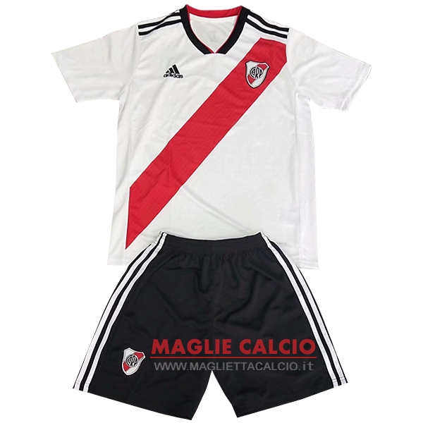 nuova prima magliette river plate bambino 2018-2019