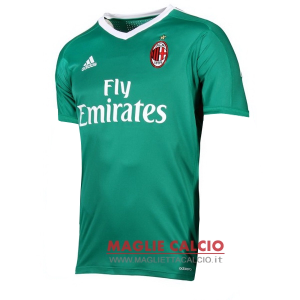 nuova prima portiere divisione magliette ac milan 2017-2018 verde