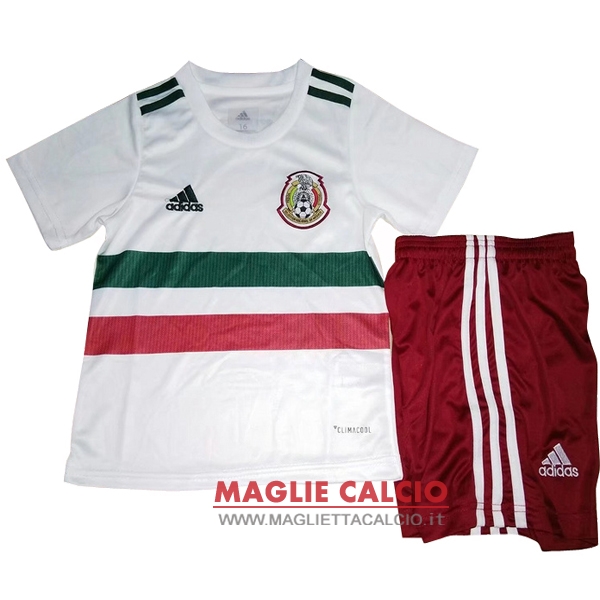 nuova seconda maglietta set completo mexico bambino 2018