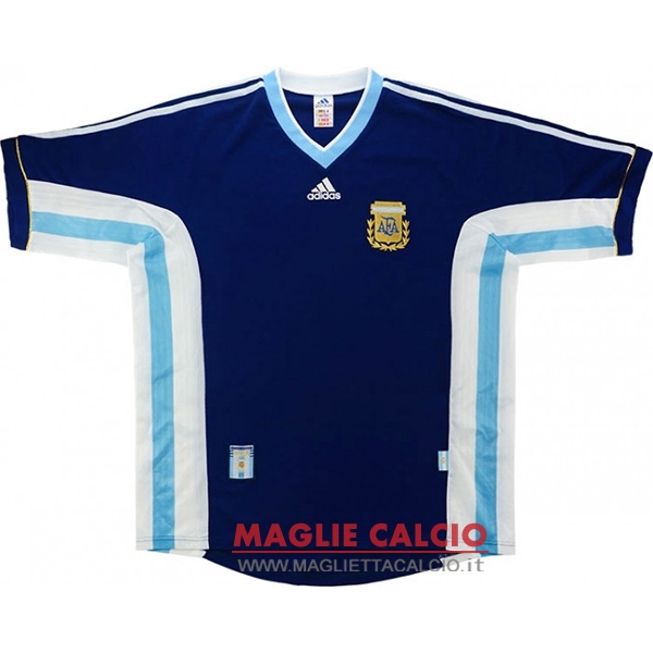 nuova seconda magliette nazionale argentina retro 1998