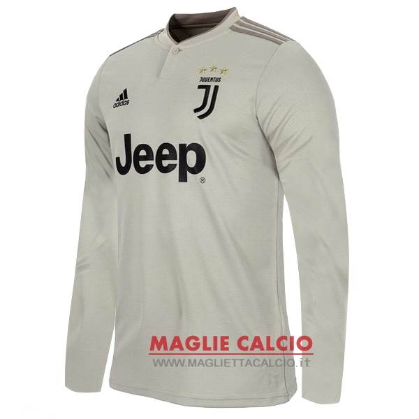 nuova seconda divisione magliette manica lunga juventus 2018-2019