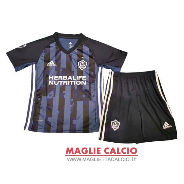 nuova seconda set completo magliette los angeles galaxy bambino 2019-2020