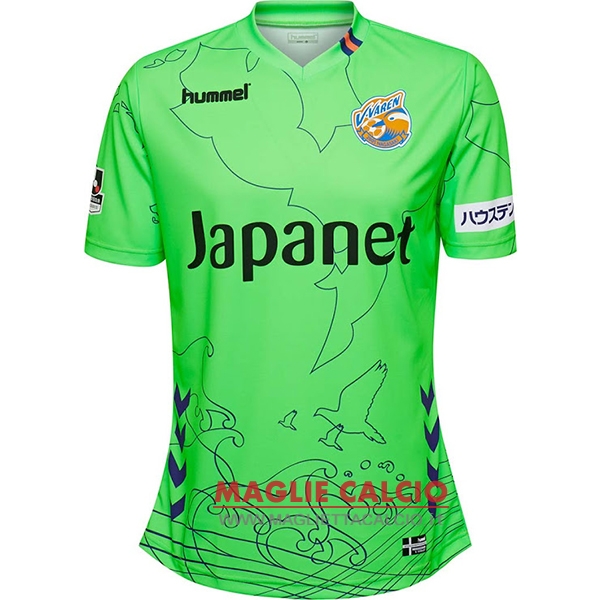 nuova portiere divisione magliette varen nagasaki 2018-2019 verde