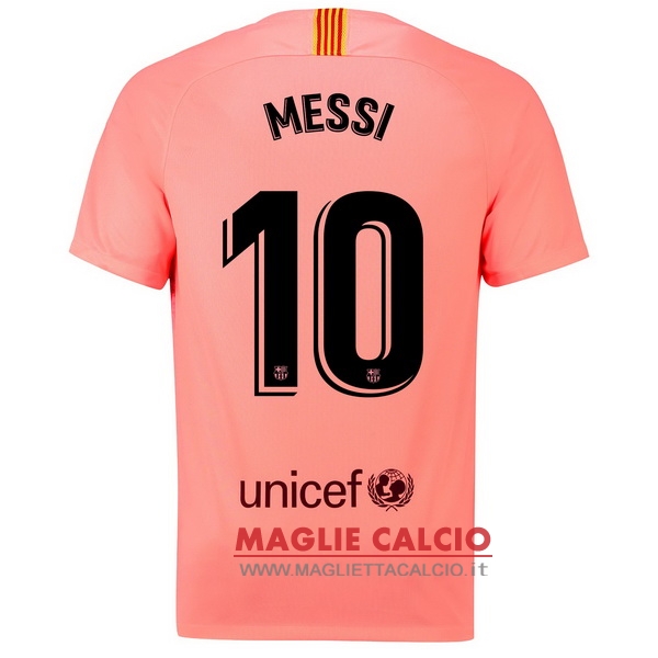 nuova maglietta barcellona 2018-2019 messi 10 terza