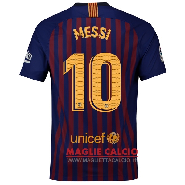 nuova maglietta barcellona 2018-2019 messi 10 prima