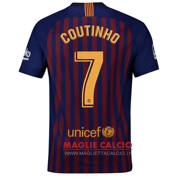 nuova maglietta barcellona 2018-2019 coutinho 7 prima