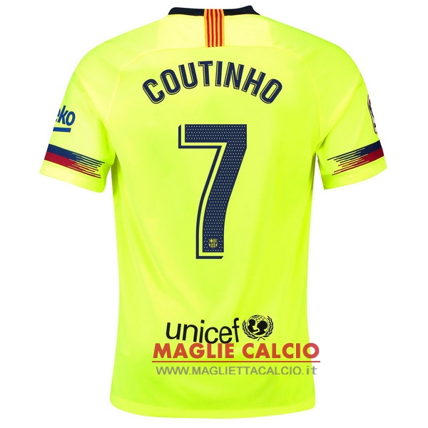 nuova maglietta barcellona 2018-2019 coutinho 7 seconda