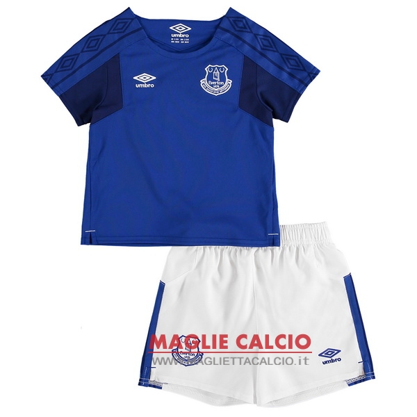 nuova prima magliette everton bambino 2017-2018