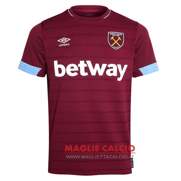 nuova prima divisione magliette west ham 2018-2019